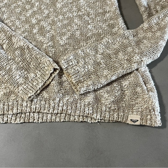 ROXY Hooded Knit V-Neck Sweater - Picture 4 of 6